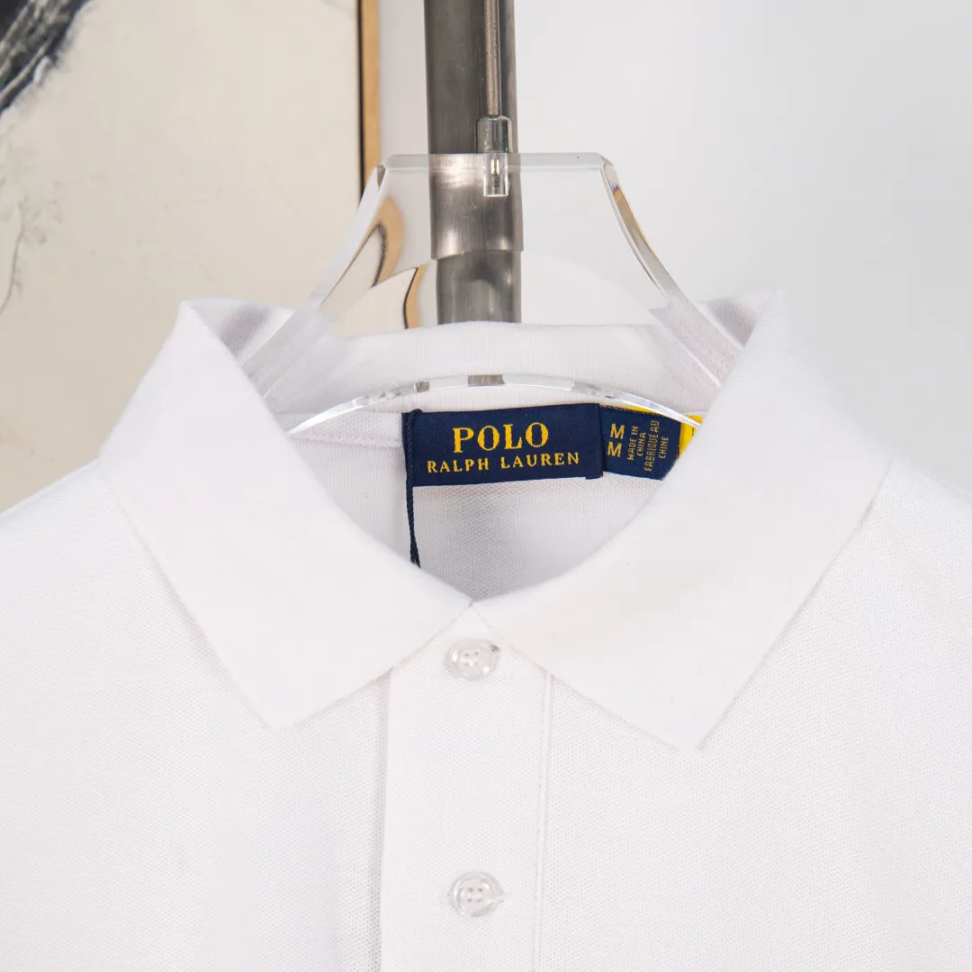 P240 zp version [exclusive supply] - Ralph Lauren/Ralph Lauren classic four-season basic three-dimensional Malaysian LOGO-No. 3 armband solid color long-sleeved POLO shirt - original version of the same 220g heavy double-sided pique cotton ✅ - three-dimensional Malaysian embroidery white background pearlescent buttons ✅ - placket chiffon film professional processing ✅ -Ralph Lauren classic Malaysian logo Polo｜Unlock the British retro sports style Made of 220g heavyweight double-sided piqué cotton to create a straight silhouette. The iconic Malaysian embroidery logo interprets American origin. The solid color system can easily control formal and casual scenes. Color: white black label pink blue label gray blue label black white label black red label navy blue red label Size: S M L XL Number: WW10730